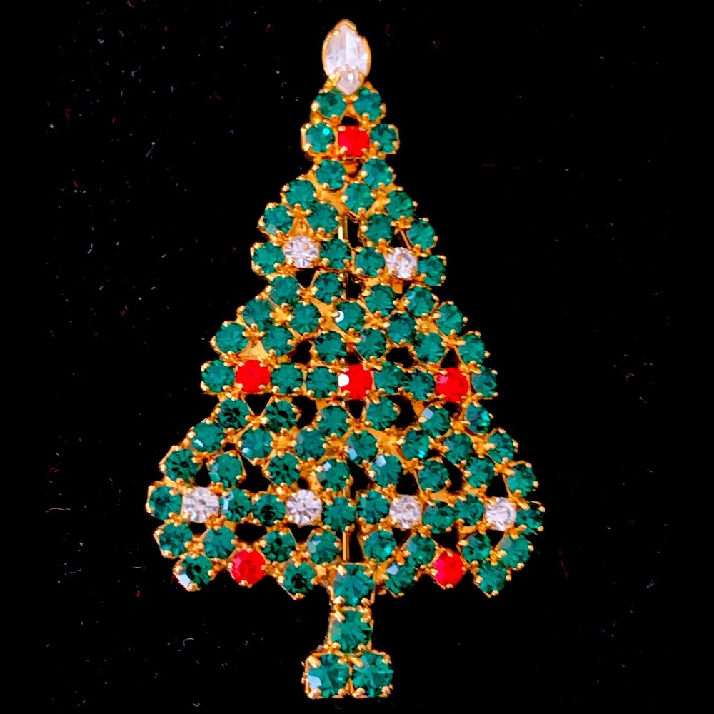 Vintage Christmas pin marked OTC